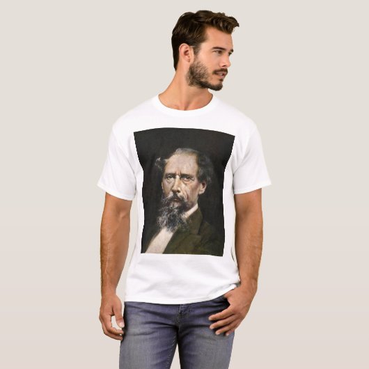 Charles Dickens T-shirt (Voorkant volledig)
