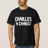 CHARLES EN CHARGE, BOSS T-SHIRTS (Devant)