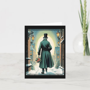 Charles Ens Christmas Clic Book Ebeneezer Scrooge Kaart