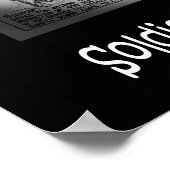 Charles Fletcher ~ Soldier of Production ~ Welder~ Poster (Hoek)