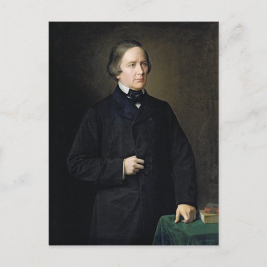 Charles Forbes Count Montalembert, 1879 Briefkaart (Voorkant)