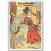 Charles Frohman's productie, The Circus Girl 2 Sticker (Voorkant)