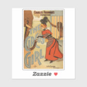 Charles Frohman's productie, The Circus Girl 2 Sticker (Vel)