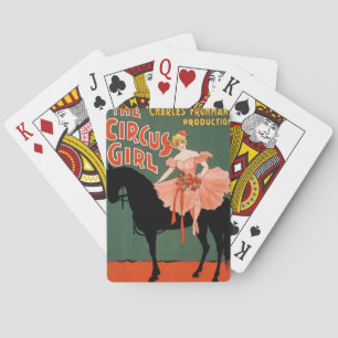 Charles Frohman's productie, The Circus Girl 3 Pokerkaarten