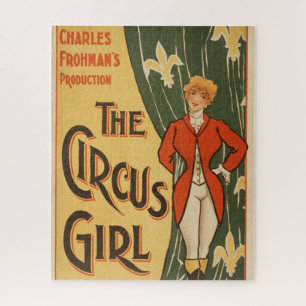 Charles Frohman's productie, The Circus Girl Legpuzzel