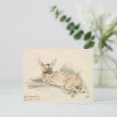 Charles Hamilton Smith - African Wild Dog Briefkaart (Staand voorkant)