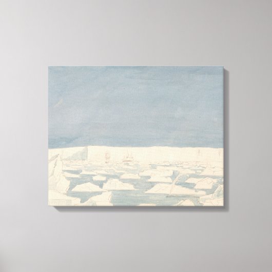 Charles Hamilton Smith - Deel van de Zuidpool Canvas Afdruk (Voorkant)