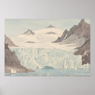 Charles Hamilton Smith - Uitzicht van een Iceberg Poster