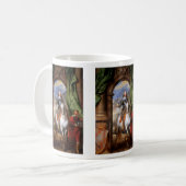 Charles I à cheval par Van Dyck Coffee Mug (Devant gauche)