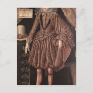 Charles I as Prince of Wales, c.1612-13 Briefkaart