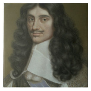 Charles II (1630-85) Tegeltje