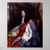 Charles II van Groot-Brittannië en Ierland Poster (Voorkant)
