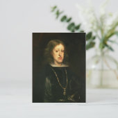 Charles II van Spanje Briefkaart (Staand voorkant)