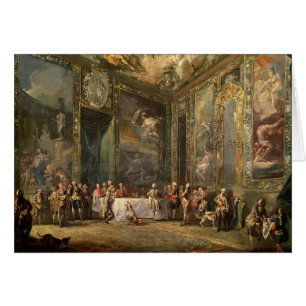 Charles III de Borbon, déjeunant avant le sien