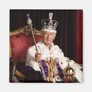 Charles III, King of England Magnet Magneet