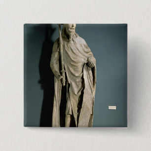 Charles IV Heilige Roman Emperor Vierkante Button 5,1 Cm