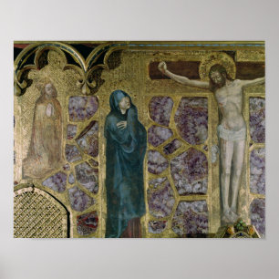 Charles IV in Prayer, Maagd en Christus van Poster