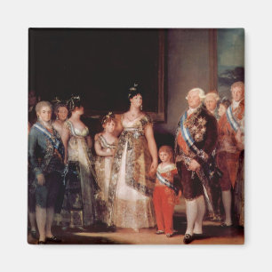 Charles IV van Spanje en zijn familie - Goya Magneet