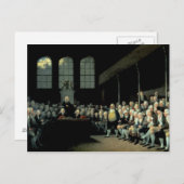 Charles James Fox over het debat Briefkaart (Voorkant / Achterkant)