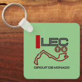 Charles Leclerc, Formule 1, Grand Prix van Monaco Sleutelhanger (Voorkant)