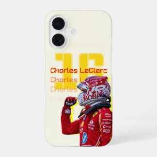 Charles LeClerc iphone hoesjes 16 Hoesje