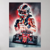 Charles Leclerc Poster (Voorkant)