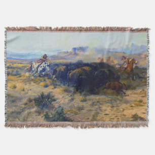 Charles M Russell De Buffeljacht 1899 Deken