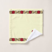 Charles Mackintosh Arts & Artisanat Style Rose Fri (Gant de toilette)