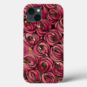 Charles Mackintosh schilderij, Rozen, iPhone 13 Hoesje