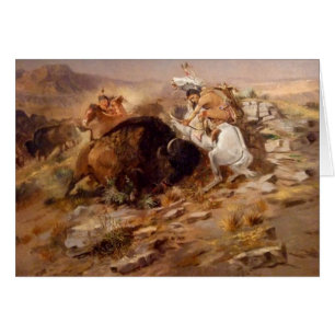 Charles Marion Russell - chasse de Buffalo