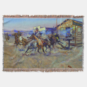 Charles Marion Russell Rook van een .45 1908 Deken