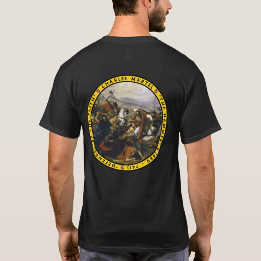Charles Martel in Battle Seal Shirt (Achterkant)