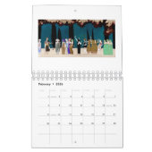 Charles Martin Art déco Calendrier de mode (Feb 2026)