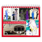 Charles Martin Art déco Calendrier de mode (Protection)