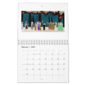 Charles Martin Art Deco Mode Kalender (Feb 2027)