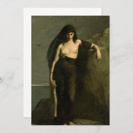 Charles Mengin - Sappho Kaart (Voorkant / Achterkant)