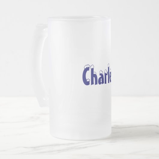 Charles-Name Style-Frosted Mok (Voorkant links)