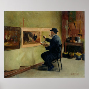 Charles Philippe Gevens, schoonvader van kunstenaa Poster