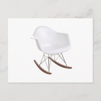 Charles & Ray Eames Shell Eiffel Rocking Chairman Briefkaart