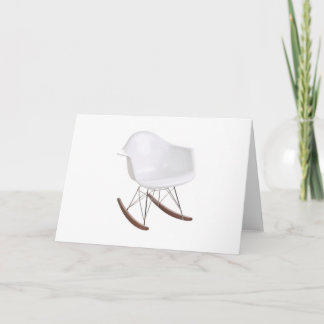 Charles & Ray Eames Shell Eiffel Rocking Chairman Kaart