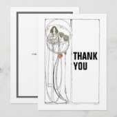  Charles Rennie Mackintosh Bedankkaart (Voorkant / Achterkant)