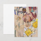 Charles Rennie Mackintosh - Mont Louis - Flower (Voorkant / Achterkant)