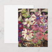 Charles Rennie Mackintosh - Petunias (Voorkant / Achterkant)