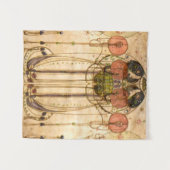 Charles Rennie Mackintosh The Wassail Wandkleed (Voorkant (horizontaal))