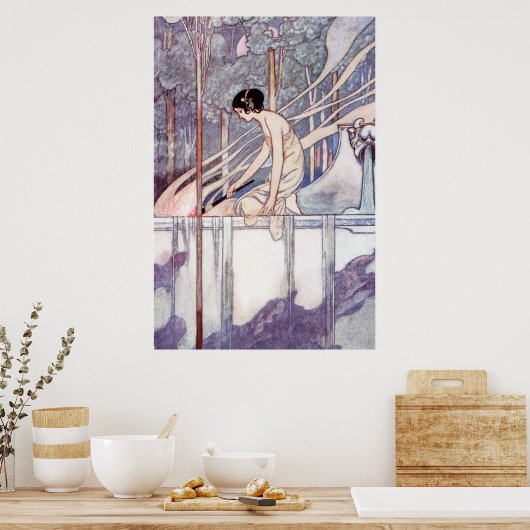 Charles Robinson - Fair en False Poster (Keuken)