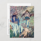 Charles Robinson - La carte postale du jardin secr (Devant / Derrière)