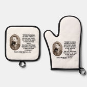 Charles Sanders Peirce Effects Objects Conception Ovenwant & Pannenlap Set (Voorkant)