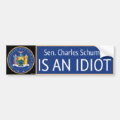 Charles Schumer Bumpersticker (Voorkant)