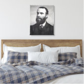 Charles Stewart Parnell Canvas Afdruk (Insitu (Slaapkamer))