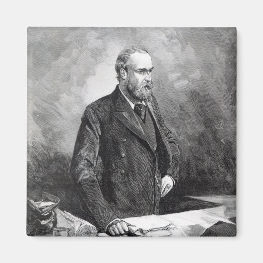 Charles Stewart Parnell Magneet (Voorkant)